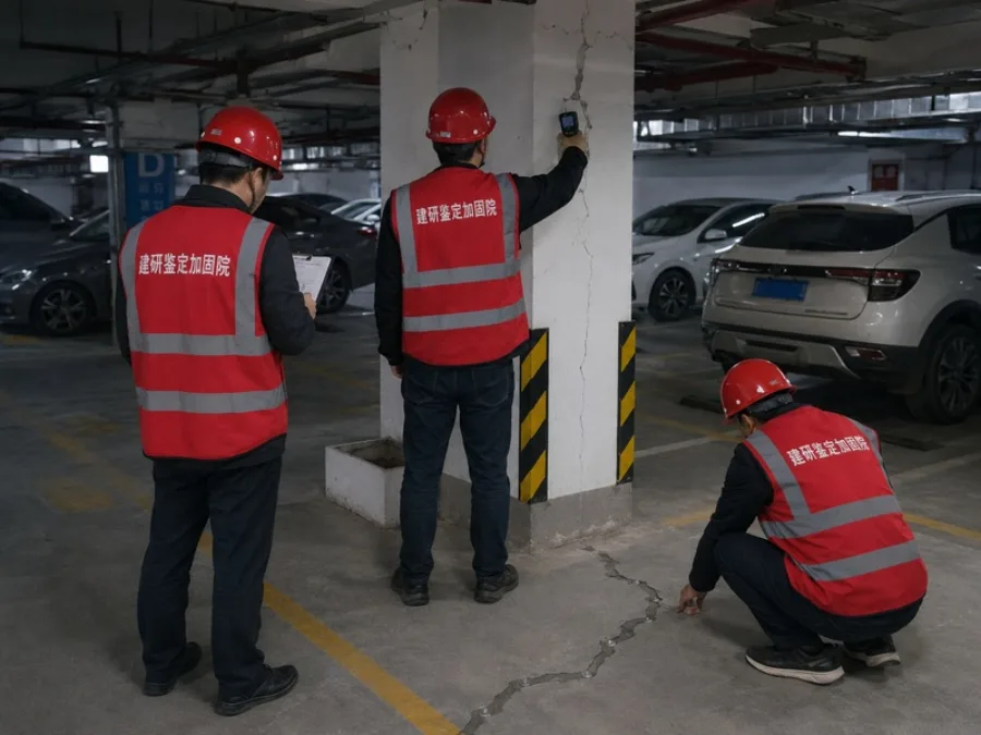 改扩建项目中的建筑加固改造，最难的是新旧结构如何协同相关现场图