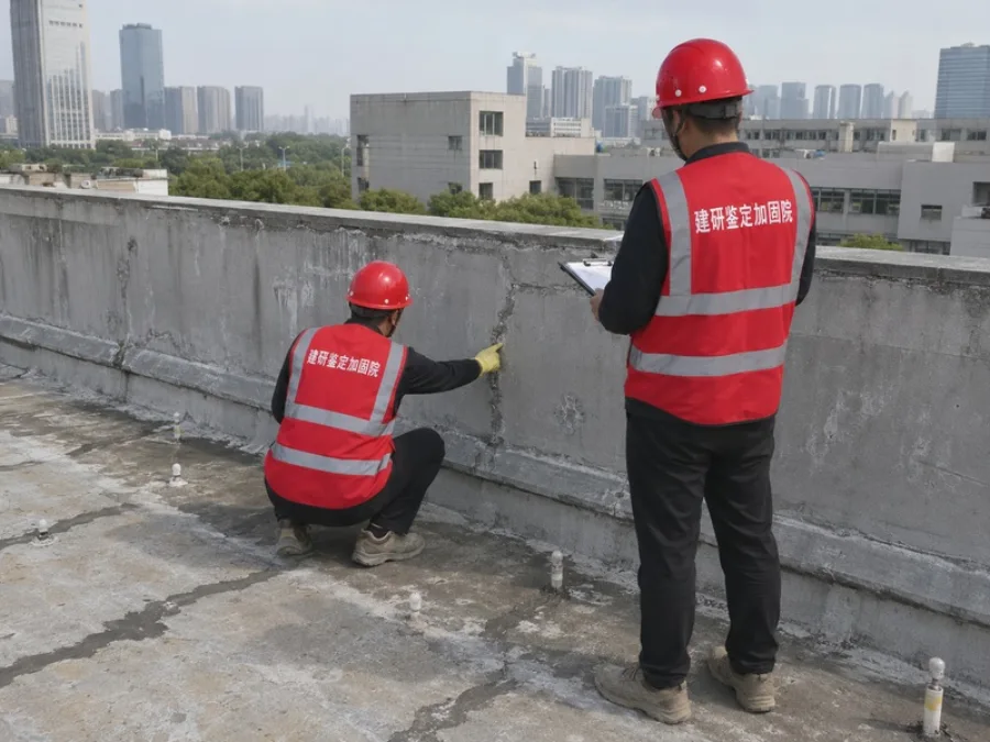 建筑抗震鉴定:屋顶与整体体系排查