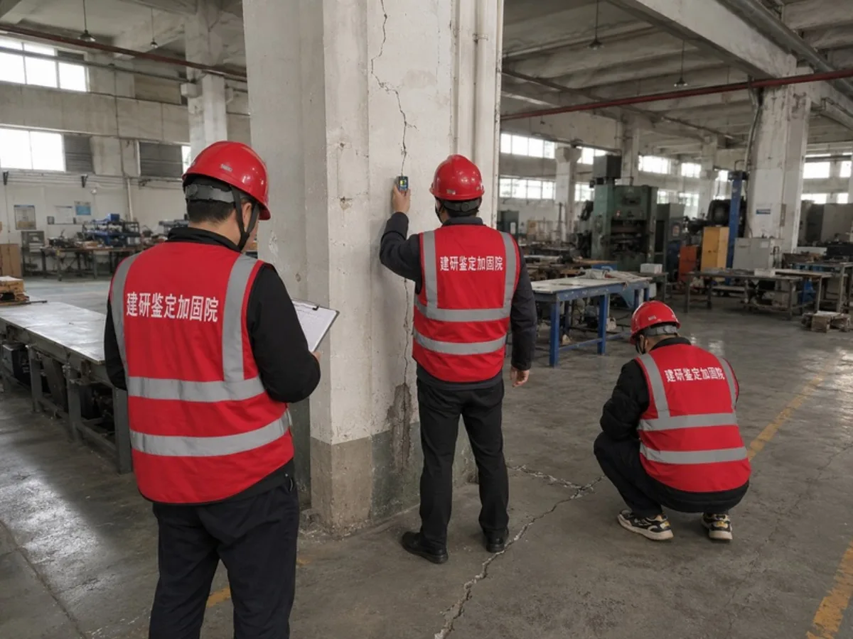 结构补强和普通维修有什么区别？先判断是否需要提高承载能力相关现场图