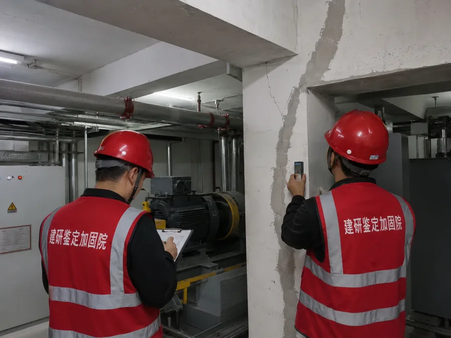 梁板挠度检测仪器与设施检查
