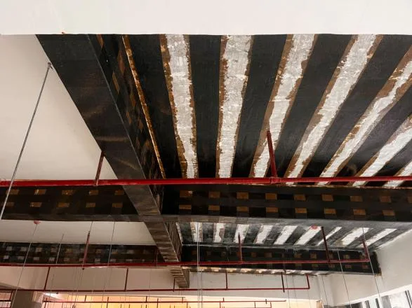 赣州某标准厂房一期屋面加固工程 现场施工实景3