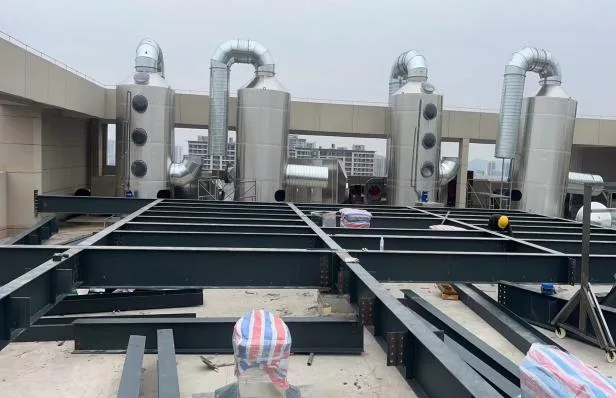 赣州某标准厂房一期屋面加固工程 现场施工实景5
