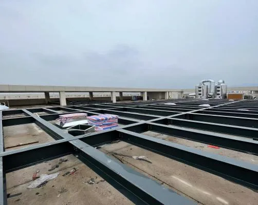 赣州某标准厂房一期屋面加固工程 现场施工实景6